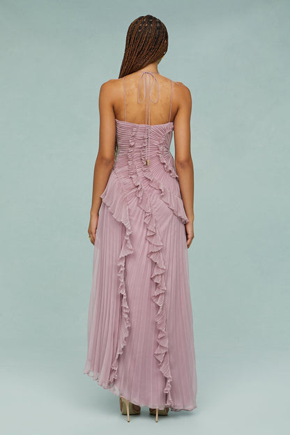 Amelia Halter Maxi Dress